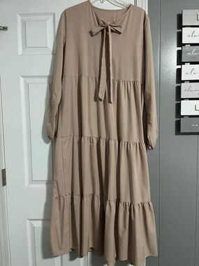 SHEIN khaki Dress